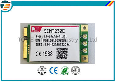 小型MDM9225チップセットとのSIMCOM SIM7230EからのPCIE無線4G LTEのモジュール3.3V