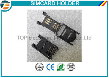 蝶番を付けられたタイプ 6 Pin TOP-SIM01-1 が付いている 2.54MM ピッチ SIM の帯出登録者/SAM の帯出登録者