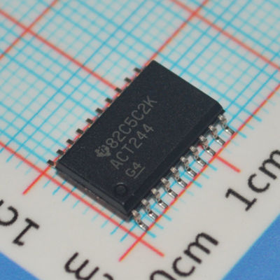 SN74ACT244DWR 3.3V/5Vオクトルバッファ 24mA ドライブ SOIC-20 4.5ns 速度 TTL対応 -40°Cから+85°C