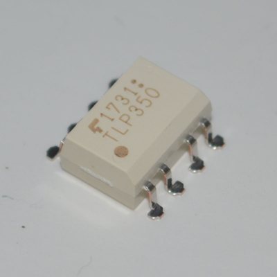 TLP350H 高速 1Mbps IGBT/MOSFET ゲートドライバ、0.7A/0.5A 出力、15kV/μs 耐性、5mA スレッショルド、5000Vrms 絶縁、コンパクトSO6パッケージのCMOS互換