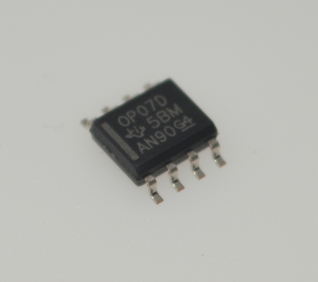OP07DDR 高精度オペアンプ、低 Vos ドリフト & ノイズ、高 CMRR/PSRR、広い電圧安定性、外部補償不要、計測器に最適