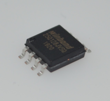 W25Q128JVSIQ 128Mb (16MB) SPI NOR フラッシュ クワッド/DUAL I/O 133MHz クロックレート 4KB ユニフォームセクター& 256B ページ機能 柔軟なアーキテクチャ 高性能・低消費電力