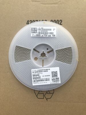 高容量 10μF 0805 MLCC 5.5V 格付け 超小型 サイズ 低ESR/ESL Y5V 介電 高周波性能 費用対効果 携帯電子機器の脱結合とバッファリングに理想的です