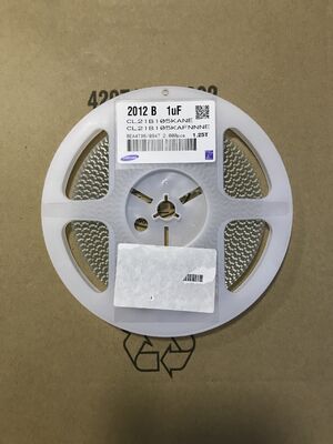 高容量 1μF X7R MLCC 1206ケース 50V 定位広温安定性 ESR/ESL 低低波動処理 電力フィルタリングおよび産業脱結合アプリケーションのための堅牢な性能