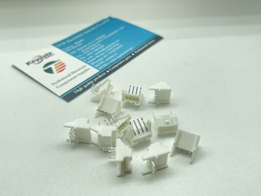 S04B-PASK-2 4ピン2.0mmピッチ トップエントリーヘッダー摩擦ロック UL94V-0 ナイロン3A 250V -25°C〜+85°C THTマウント JSTPAシリーズ