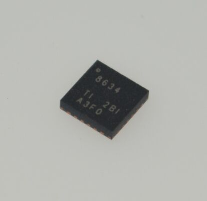 ADS8634SRGER 12ビットADC 4-ch 1MSPS SPIプログ入力 (±12V/0-10V) インテリアンref 2.5V-5V VQFN-24 工業用