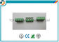 ピッチ 5.0mm PCB のねじ込み端子のブロックのコネクター 2 PIN の緑色