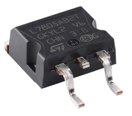 L7805ABD2T-TR 5V 1.5A 固定電圧調節器 TO-263-3 D2PAK (2リード+タブ) TO-263AB パッケージ 熱・短回路保護 ±2% 出力許容量 -40°Cから+125°C 範囲 自動車級