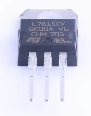 L7815CV-DG 15V 1.5A 線形調節器 TO-220 熱/短回路保護 ±4% 精度 -40°C から +125°C