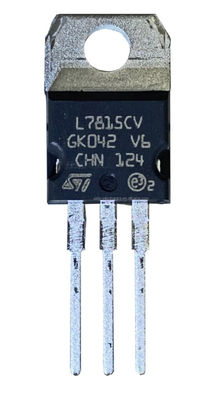 L7815CV-DG 15V 1.5A 線形調節器 TO-220 熱/短回路保護 ±4% 精度 -40°C から +125°C