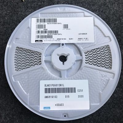 BLM31PG601SN1L 600Ω フェライトビーズ 1206 サイズ 3A 定電 高阻力@100MHz AEC-Q200 -55°Cから+125°C