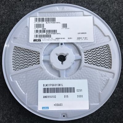 BLM31PG601SN1L 600Ω フェライトビーズ 1206 サイズ 3A 定電 高阻力@100MHz AEC-Q200 -55°Cから+125°C