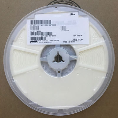 NCP18XH103F03RB: 10kΩ NTCサーミストール, 0603 サイズ, ±1%精度, -40°Cから+125°C, 100mW パワー, AEC-Q200