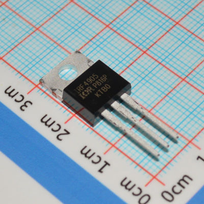 IRF4905PBF -55V PチャネルMOSFET 74A 電流0.02Ω Rds ((オン) TO-220AB 175°C 最大雪崩定数