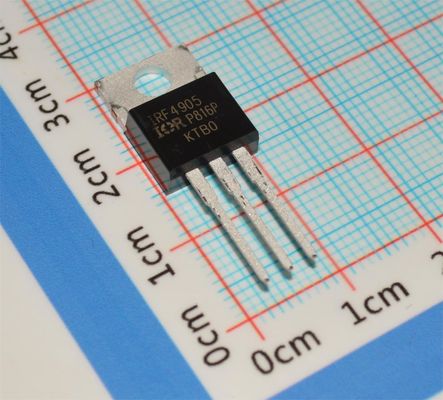 IRF4905PBF -55V PチャネルMOSFET 74A 電流0.02Ω Rds ((オン) TO-220AB 175°C 最大雪崩定数