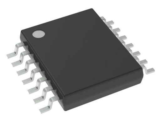 TLC374CPWR クワッド CMOS コンパレータ 2μs 応答 2.7-16V 電源 1mV オフセット プッシュプル出力 TSSOP-14 -40°C～+125°C 産業グレード