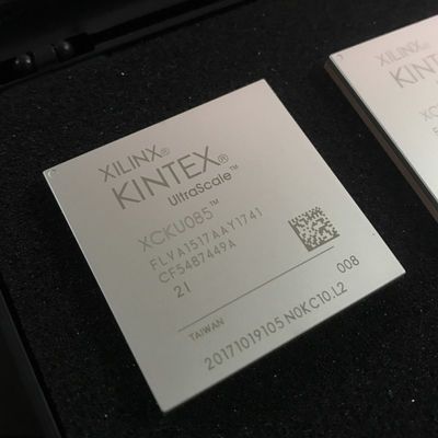 XCKU085-2FLVA1517I キンテックス ウルトラスケール FPGA 6.8M ロジックセル 16Gbps トランシーバー 1517-ピン FCBGA -40°C から +100°C