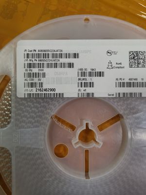08055C224JAT2A 220nF MLCC 50V,X7R ± 5% Tol 0805 -55°Cから+125°C ESRが低い