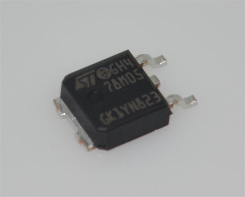 78M05 5V 500mA 線形調節器 TO-252 2V 脱出 ±4% 精度 -40°C から +125°C