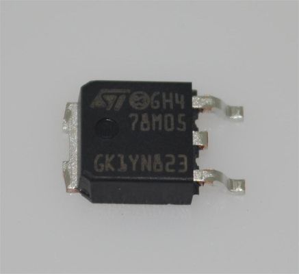 78M05 5V 500mA 線形調節器 TO-252 2V 脱出 ±4% 精度 -40°C から +125°C