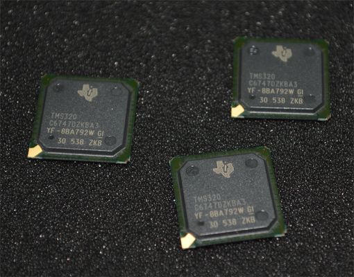 TMS320C6747DZKBA3 456MHz デュアルコアDSP 3648MBPS 32KB L1キャッシュ 256KB RAM BGA-256 -40°C～+100°C 産業用DSP
