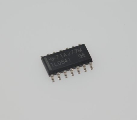 TL084IDR クワッドJFETオペアンプ 4MHz帯域幅 13V/µsスルーレート ±18V電源 3pA入力バイアス SOIC-14 -40°C～+125°C
