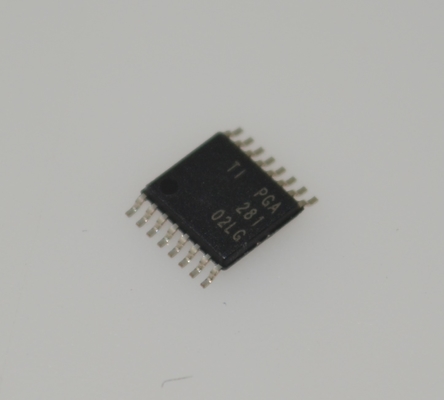 PGA281AIPWR 高精度プログラマブルゲインアンプ 0.1～1000倍ゲイン 10MHz BW ±18V電源 0.025%ゲイン誤差 TSSOP-16 -40°C～+125°C