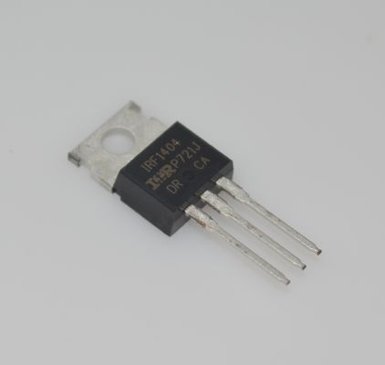 IRF1404PBF 40V 162A NチャネルMOSFET、超低1.7mΩ RDS(on) TO-220パッケージ、100%アバランシェテスト済み、高速スイッチング、高電力密度、産業グレードの信頼性