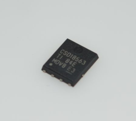 CSD18563Q5A 60V MOSFET 1.7mΩ RDS ((オン) 300A 速回電流 AEC-Q101 合格 優れた熱性能 D2PAK-7 パッケージ 自動車と電力用
