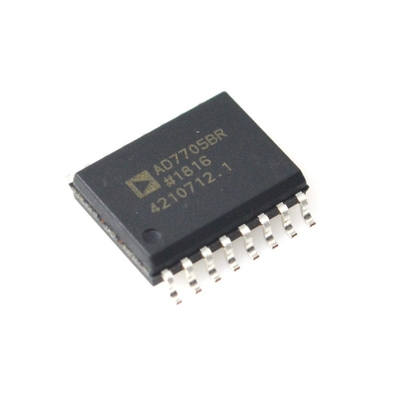 AD7705BRZ ADC 16ビット高精度低ノイズ3V/5V動作オンチップフィルタSPIインターフェース低消費電力-40℃～+85℃工業グレード