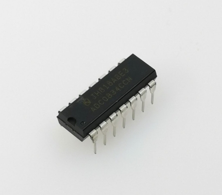 ADC0834CCN 8ビットADC 4チャンネル入力 5V電源 シリアルI/O 低消費電力 0℃～+70℃ MCUインターフェース容易 コスト効率の良いソリューション