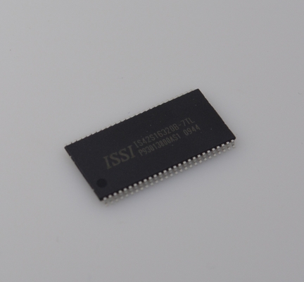 IS42S16320B-7TL SDRAM 64Mb密度 166MHz速度 3.3V動作 16Mx16構成 LVTTLインターフェース 産業用温度（-40℃～85℃） コンパクトTSOP-IIパッケージ 高信頼性