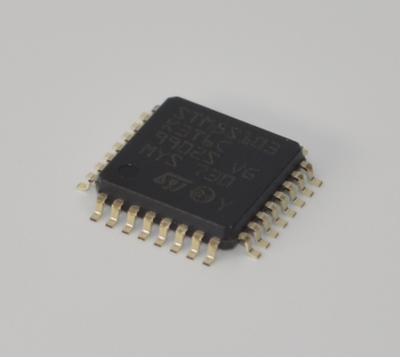 STM8S103K3T6C 8-bit MCU 16MHz 8KB Flash 1KB RAM 10-bit ADC 3 Timers UART/SPI/I2C 2.95-5.5V 20-pin TSSOP