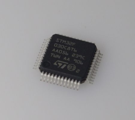 STM32F030C8T6 48MHz Cortex-M0 MCU 64KB フラッシュ 8KB RAM 12ビット ADC 低コスト 5V 耐性 37 GPIOs and ロバストエンベッド設計のための幅広いテンプレンジ
