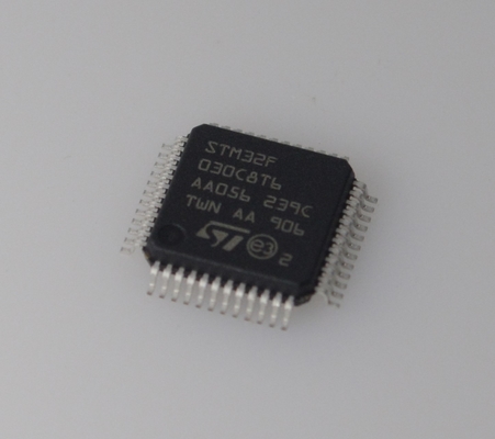 STM32F030C8T6 48MHz Cortex-M0 MCU 64KB フラッシュ 8KB RAM 12ビット ADC 低コスト 5V 耐性 37 GPIOs & ロバストエンベッド設計のための幅広いテンプレンジ