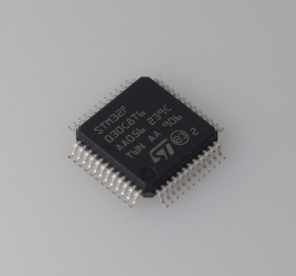STM32F030C8T6 48MHz Cortex-M0 MCU 64KB フラッシュ 8KB RAM 12ビット ADC 低コスト 5V 耐性 37 GPIOs & ロバストエンベッド設計のための幅広いテンプレンジ