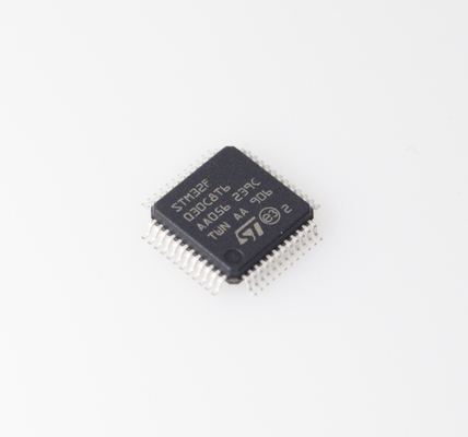 STM32F030C8T6 48MHz Cortex-M0 MCU 64KB フラッシュ 8KB RAM 12ビット ADC 低コスト 5V 耐性 37 GPIOs & ロバストエンベッド設計のための幅広いテンプレンジ