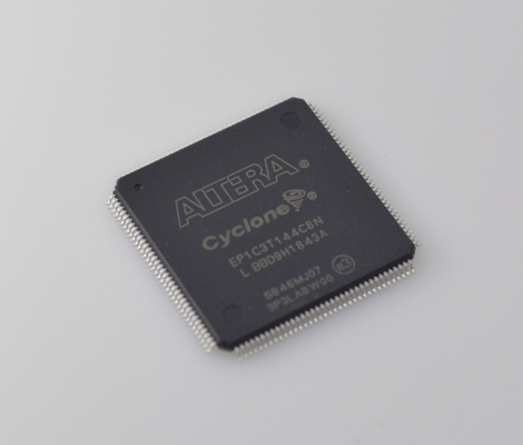 EP1C3T144C8N Cyclone FPGA with 2,910 LEs 144-Pin TQFP 3.3V Operation On-Chip PLL Low-Cost & Flexible I/O for Embedded Control & Prototyping