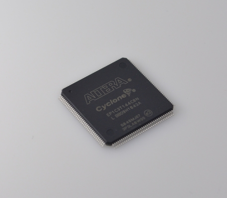 EP1C3T144C8N Cyclone FPGA with 2,910 LEs 144-Pin TQFP 3.3V Operation On-Chip PLL Low-Cost & Flexible I/O for Embedded Control & Prototyping