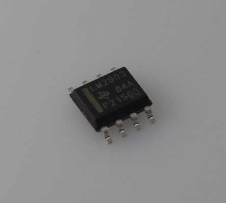 LM2903DR Dual Differential Comparator Wide 2V-36V Range Low 0.8mA Current Open-Collector Outputs Fast 1.3μs Response SOIC-8 Package - Ideal for Automotive/Industrial Control