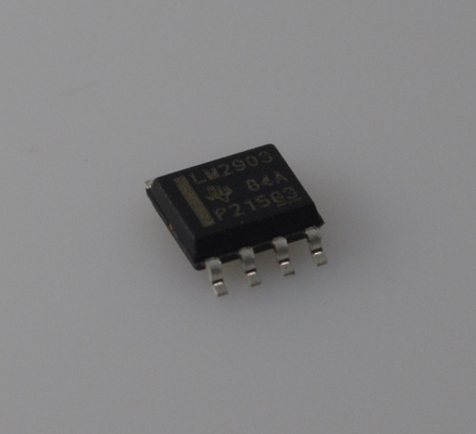 LM2903DR Dual Differential Comparator Wide 2V-36V Range Low 0.8mA Current Open-Collector Outputs Fast 1.3μs Response SOIC-8 Package - Ideal for Automotive/Industrial Control