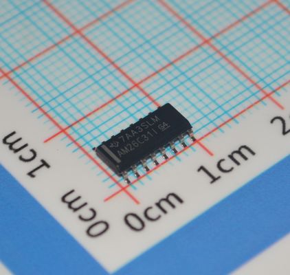 AM26C31IDR 高速32Mbps RS-422/RS-485 ディファレンシャルドライバ 4チャンネル ±15kV ESD 保護 幅3Vから5.5V 供給 -40°Cから+125°C 低電力・産業用