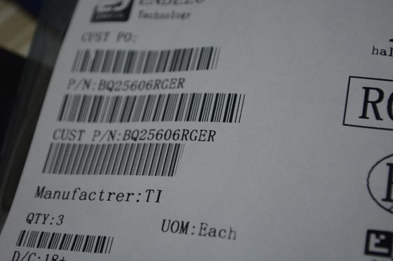 BQ25606RGER 3A 急速充電IC 3.9V-14V 入力 I2C コントロール 30V OVP NVDC パワーパス 3mm×3mm QFN 92% 効率 統合 MOSFETs and 熱調節