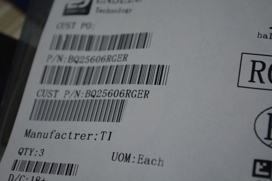 BQ25606RGER 3A 急速充電IC 3.9V-14V 入力 I2C コントロール 30V OVP NVDC パワーパス 3mm×3mm QFN 92% 効率 統合 MOSFETs & 熱調節
