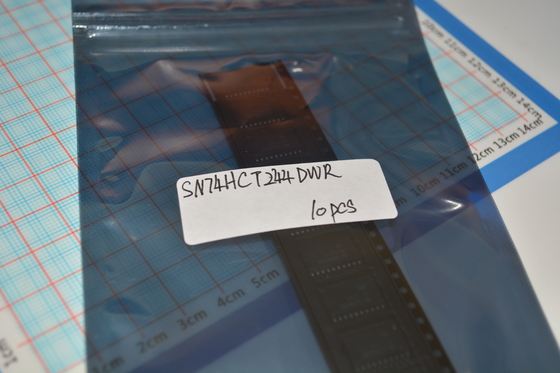 SN74HCT244DWR 3ステートオクタールバッファ/ラインドライバ（HCT速度、LSTTL互換性、高電流出力、広い動作電圧範囲、バランスの取れた伝搬遅延）