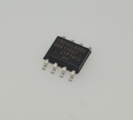 FM24CL64B-GTR 64Kb シリアルF-RAM、無限の耐久性、150ns、書き込み遅延なし、1MHz I2Cインターフェース、10^14回の読み書きサイクル、低消費電力動作、3.3V電源、40年間のデータ保持