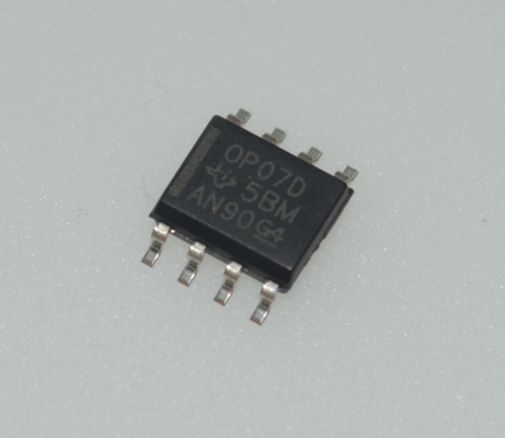 OP07DDR 高精度オペアンプ、低 Vos ドリフト & ノイズ、高 CMRR/PSRR、広い電圧安定性、外部補償不要、計測器に最適