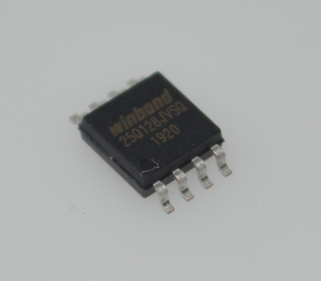 W25Q128JVSIQ 128Mb (16MB) SPI NOR フラッシュ クワッド/DUAL I/O 133MHz クロックレート 4KB ユニフォームセクター& 256B ページ機能 柔軟なアーキテクチャ 高性能・低消費電力
