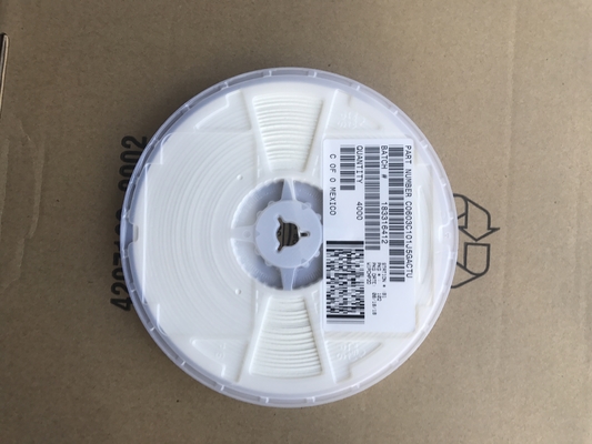 C0603C101J5GACTU 100pF 50V C0G/NP0 0603 セラミックコンデンサ 5%許容差 高安定性 超低ESR および高周波回路用テープ＆リールパッケージ