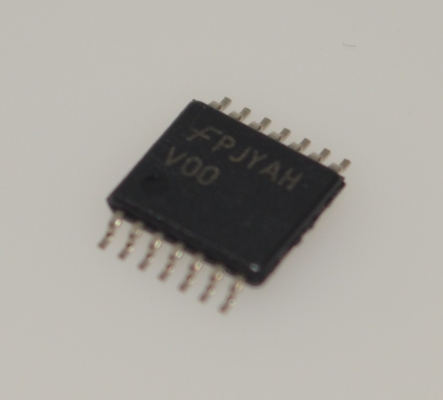 74VHC00MTCX 2-5.5V クワッド 2入力 NANDゲート 高速 5.5Vトレラント CMOSテクノロジー 8mA出力ドライブ 低ノイズ <10ns遅延 コンパクトTSSOP-14パッケージ